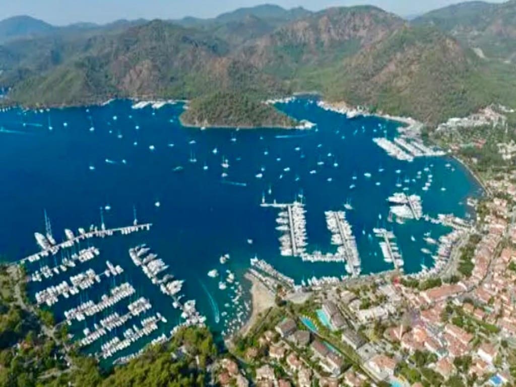 Göcek Marina Manzarası
